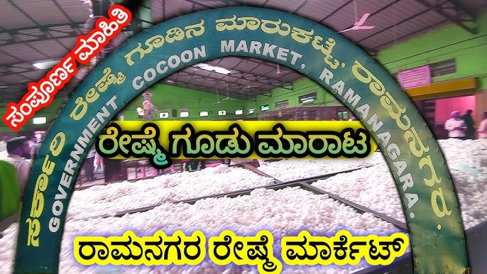 Ramanagara silk market